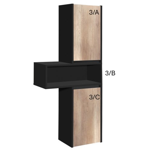 Black Domino Ízisz 03 oldalszekrény szett