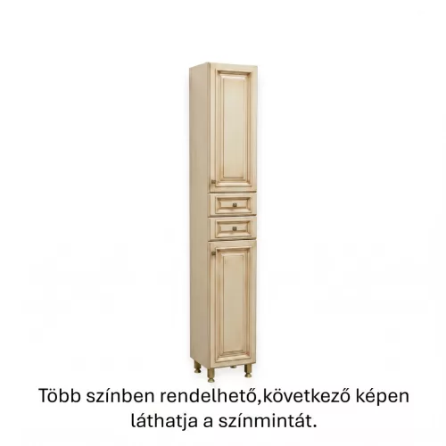 Barokk 1009 álló, 2fiók, Cs-Antik Vanília